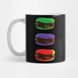 Trashy Pop Art Burger Pop Art Mug